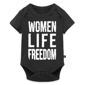 Women life freedom iran - Body à manches courtes Premium Bébé - noir - Devant