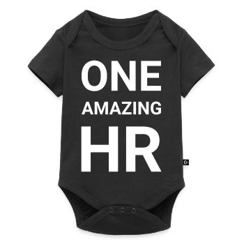 One Amazing HR - Baby Premium short-sleeve bodysuit - black - Front