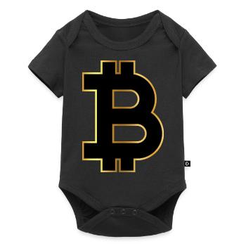 Bitcoin Trading Crypto Stocks - Baby Premium short-sleeve bodysuit - black - Front