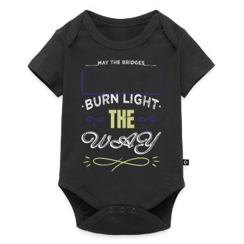 bans black birthday present idea abort greg abbott - Baby Premium Kurzarmbody - Schwarz - Vorne