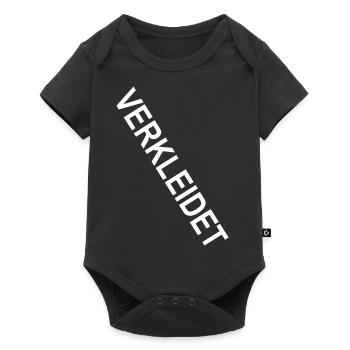 Verkleidet Fasching Kein Kostüm Karneval lustig - Baby Premium Kurzarmbody - Schwarz - Vorne