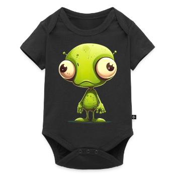 Alien - Baby Premium short-sleeve bodysuit - black - Front