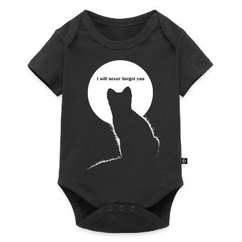 I Will Never Forget You Animal Quote - Baby Premium short-sleeve bodysuit - black - Front