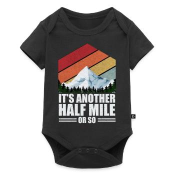 Trail Runner Running Jogging Jogger I Gift - Baby Premium short-sleeve bodysuit - black - Front