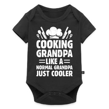 Cuisiner grand-père comme un grand-père normal juste plus frais - Body à manches courtes Premium Bébé - noir - Devant