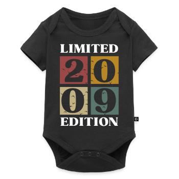 Vintage Cadeau 2009 Anniversaire Édition limitée - Body à manches courtes Premium Bébé - noir - Devant