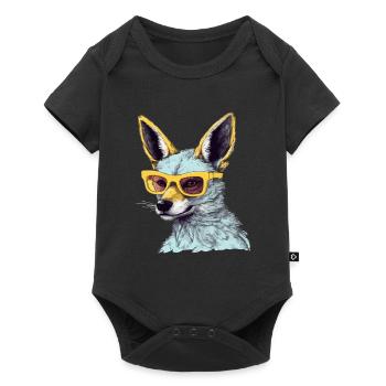 Pepito le chacal - Body à manches courtes Premium Bébé - noir - Devant