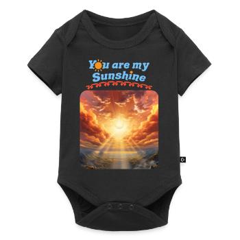 You are my sun Happy holidays - Baby Premium short-sleeve bodysuit - black - Front