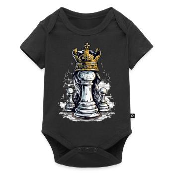 The pawn disguised as king - Baby Premium short-sleeve bodysuit - black - Front