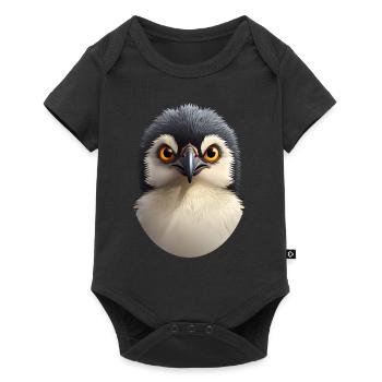 Penguin - Baby Premium short-sleeve bodysuit - black - Front