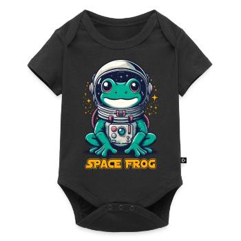 Space Frogs Toad Astronaut Costume Astronomy Funny - Baby Premium short-sleeve bodysuit - black - Front