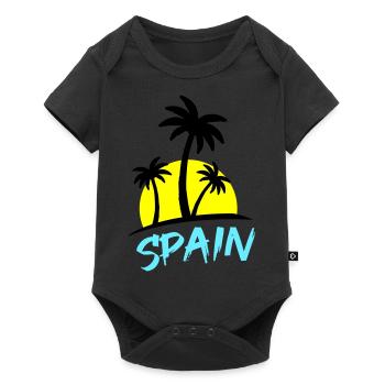 Espagne - Body à manches courtes Premium Bébé - noir - Devant