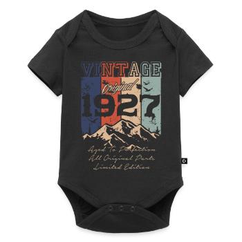 Legendary 1927 vintage - Baby Premium short-sleeve bodysuit - black - Front