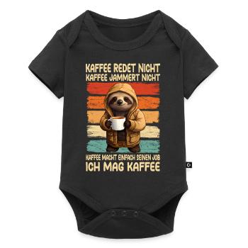 Coffee Don't Talk Coffee Don't Whine Sloth - Baby Premium short-sleeve bodysuit - black - Front