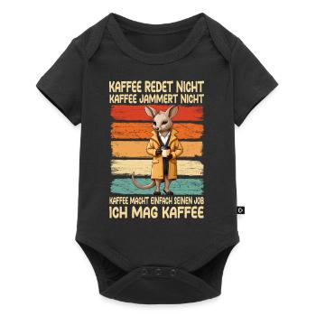 Coffee Talk Don't Coffee Whines Don't Kangaroo - Baby Premium short-sleeve bodysuit - black - Front