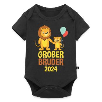 Big Brother 2024 - Baby Premium short-sleeve bodysuit - black - Front