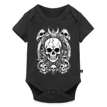 Death metal - Baby Premium short-sleeve bodysuit - black - Front