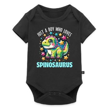 DinosaAmoureux des dinosaures, Fan de dinosaures, Paléontologue - Body à manches courtes Premium Bébé - noir - Devant