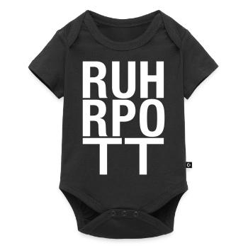 Ruhrpott, Typo, Font, Ruhr Area - Baby Premium short-sleeve bodysuit - black - Front