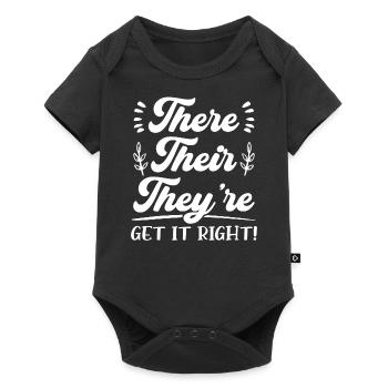 Grammar, Police, English Teachers, - Baby Premium short-sleeve bodysuit - black - Front