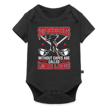 Lunch Lady, School Canteen Worker, Dinner Lady - Baby Premium short-sleeve bodysuit - black - Front