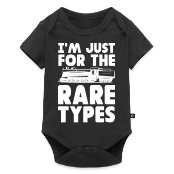 Im just here for the lumpia Design for an oriental - Baby Premium short-sleeve bodysuit - black - Front