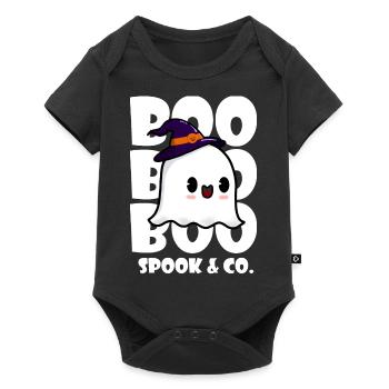 BOO SPOOK & CO. - Body à manches courtes Premium Bébé - noir - Devant