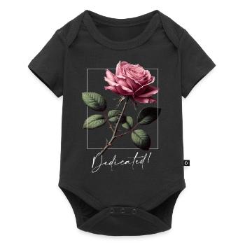 Thorns & Beauty – Rebellious Rose Aesthetic - Baby Premium short-sleeve bodysuit - black - Front