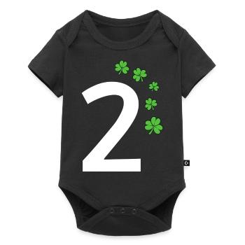 2 - Baby Premium short-sleeve bodysuit - black - Front