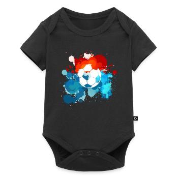 Football Colors. Gift! - Baby Premium short-sleeve bodysuit - black - Front