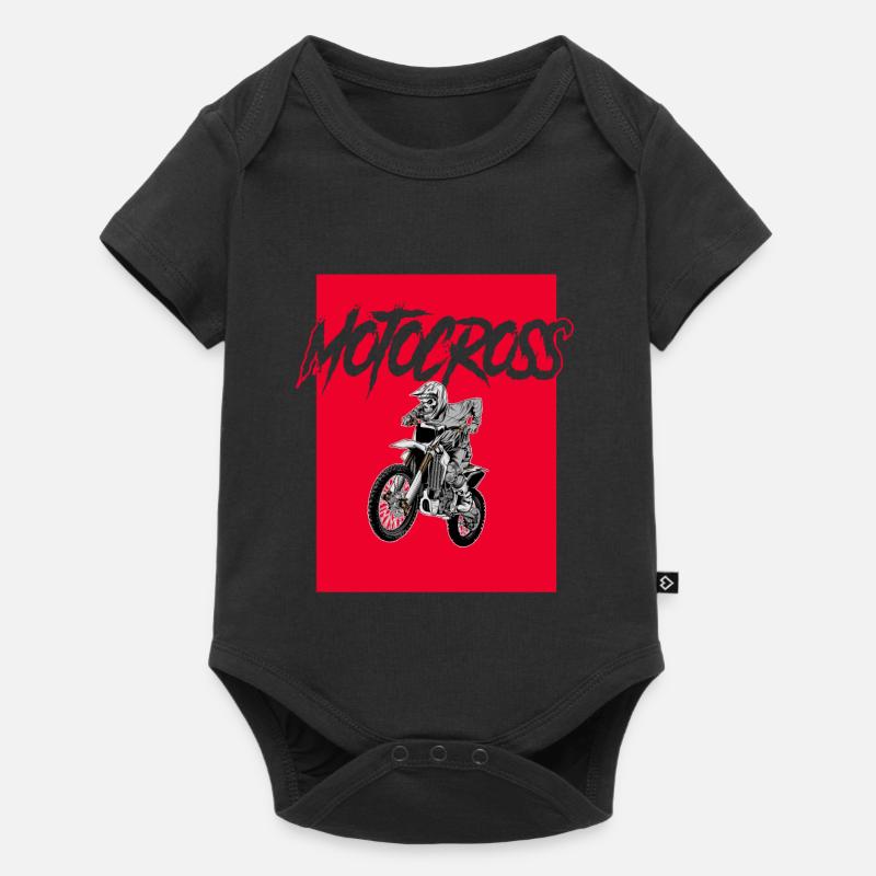Motocross - Body à manches courtes Premium Bébé - noir