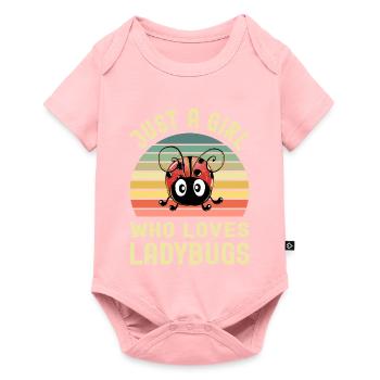 Ladybird - Baby Premium short-sleeve bodysuit - rose - Front