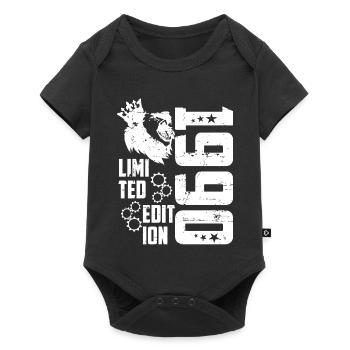 1990 Born Limited Edition - Baby Premium short-sleeve bodysuit - black - Front