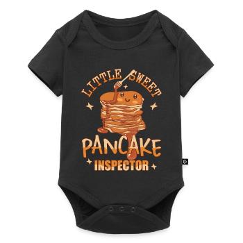 Pancake Inspector - Baby Premium short-sleeve bodysuit - black - Front