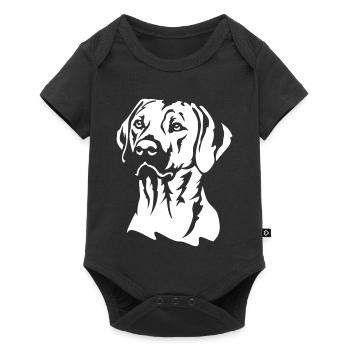Rhodesian Ridgeback Head « Black Edition » - Body à manches courtes Premium Bébé - noir - Devant