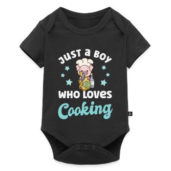 Chef Cuisine - Body à manches courtes Premium Bébé - noir - Devant