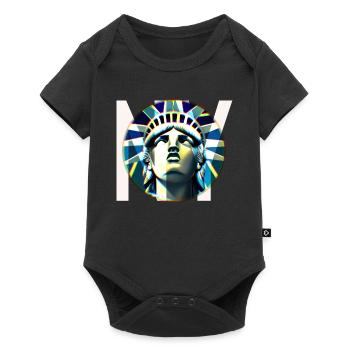 New York Statue of Liberty - Baby Premium short-sleeve bodysuit - black - Front