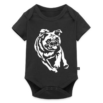 Carlin « Black Edition » - Body à manches courtes Premium Bébé - noir - Devant