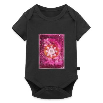 Winterzauberkraft - Sonja Ariel von Staden - Baby Premium Kurzarmbody - Schwarz - Vorne