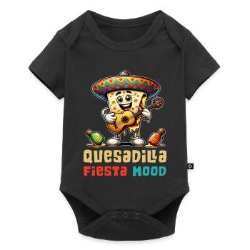 Quesadillas Fiesta Mood Mexico - Baby Premium short-sleeve bodysuit - black - Front