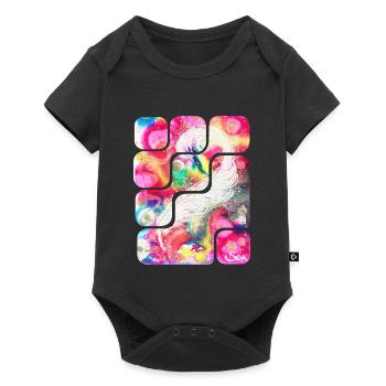 Créativité de la plume magique - Sonja Ariel von Staden - Body à manches courtes Premium Bébé - noir - Devant