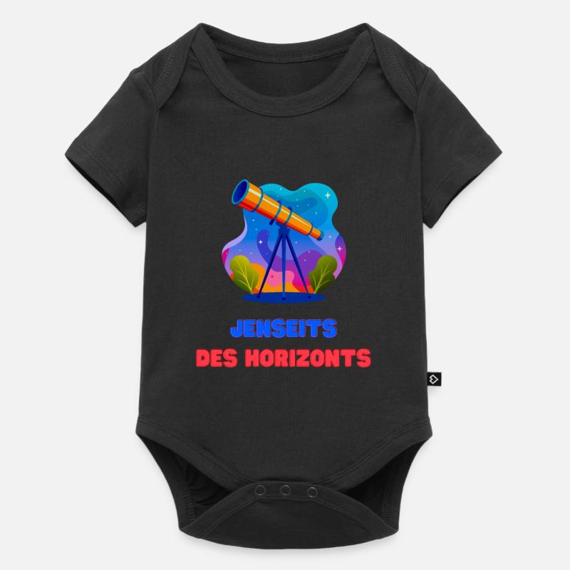 Beyond the horizon - Baby Premium short-sleeve bodysuit - black