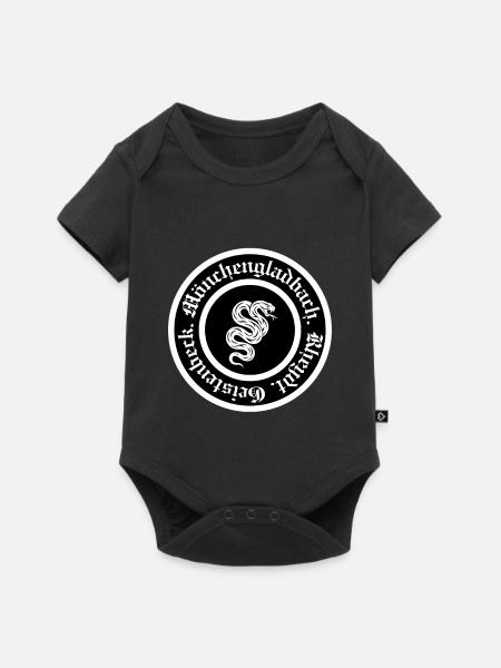 FC Stadt Ortsteil Gemeinde 3 - Baby Premium Kurzarmbody - Schwarz