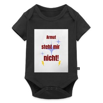 Humorous Pride Saying - Baby Premium short-sleeve bodysuit - black - Front