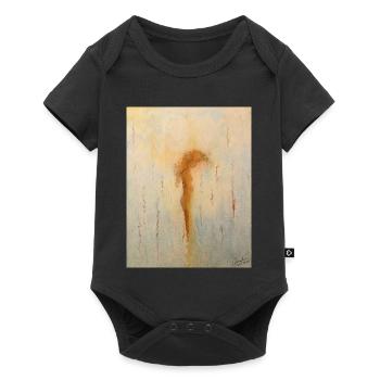 Abstract Feminine Portrait - Baby Premium short-sleeve bodysuit - black - Front