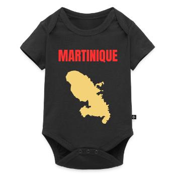 Martinique – West Indies T-shirt - Baby Premium short-sleeve bodysuit - black - Front