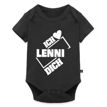 Couple Lenni - Body à manches courtes Premium Bébé - noir - Devant