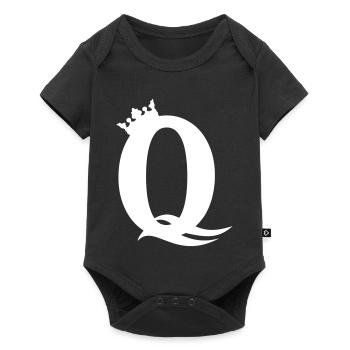 Q-Queen – Majestic Party & Girl Design - Baby Premium short-sleeve bodysuit - black - Front
