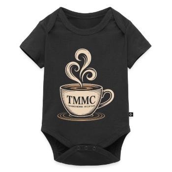 TMMC Too Much Woman My Cup Club Coffee - Baby Premium short-sleeve bodysuit - black - Front
