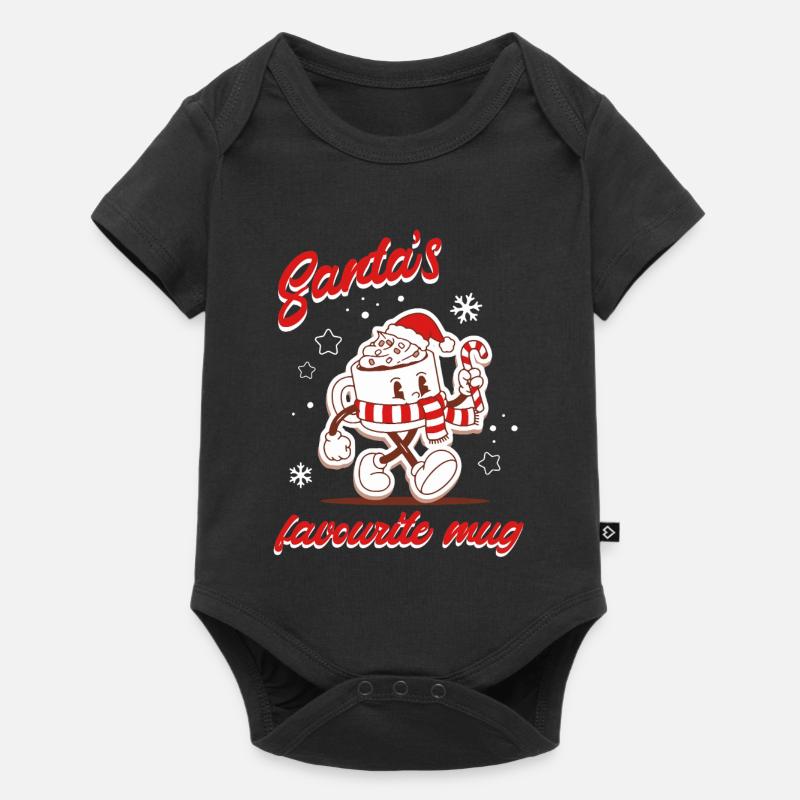 Favorite Santa's Mug - Baby Premium short-sleeve bodysuit - black